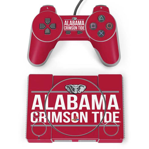 University of Alabama Crimson Tide PlayStation Classic Bundle Skin